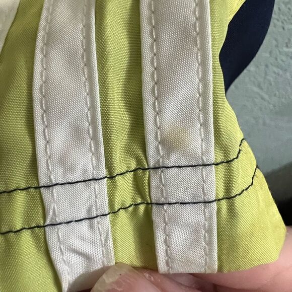 Vintage Adidas youth large navy and light green zip up jacket - Picture 2 of 7